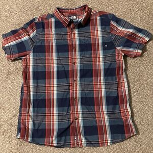 The North Face Men's Casual Plaid Button Up Shirt (size XL)